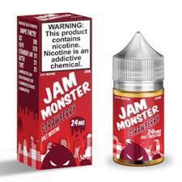 Jam Monster - Strawberry Nic Salts 30ml